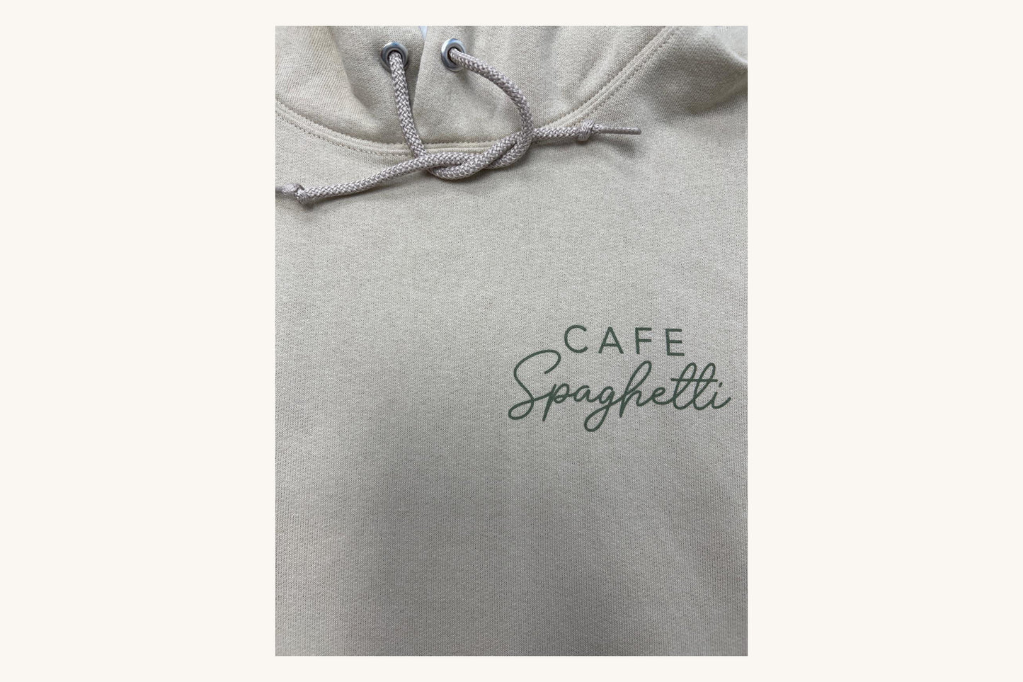 Cafe Hoodie - Sandstone