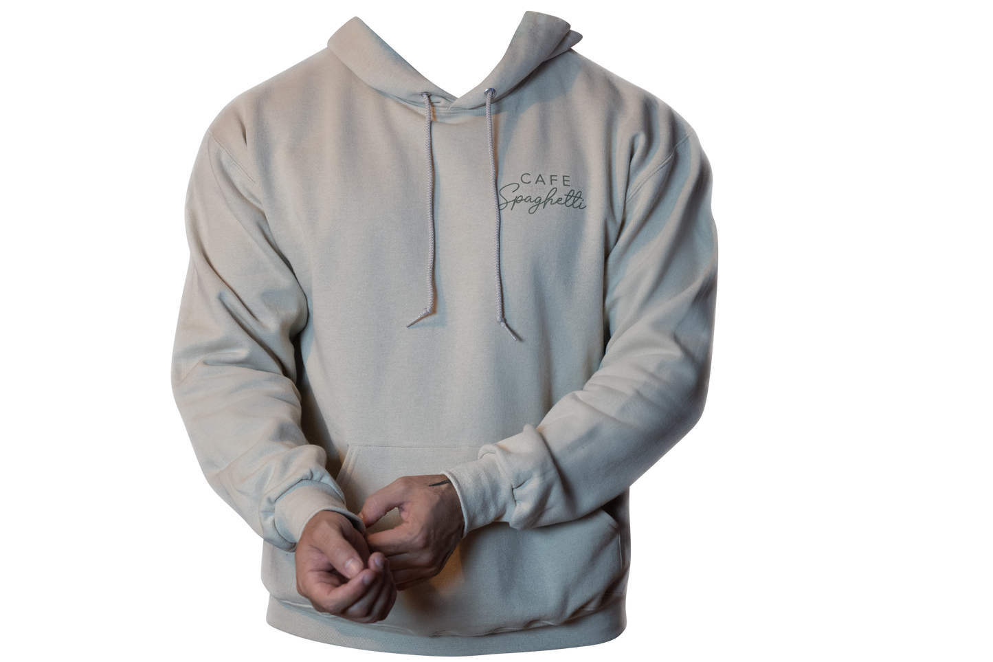 Cafe Hoodie - Sandstone